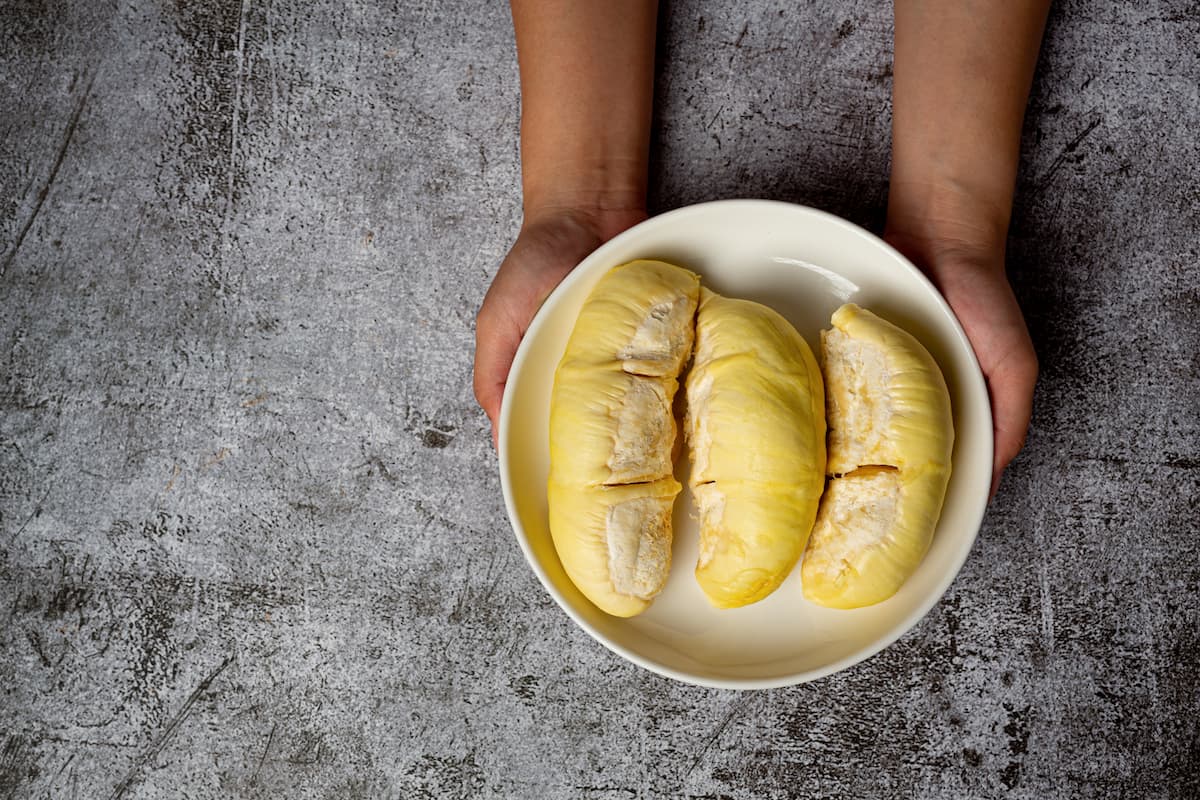 buah durian yg menggugah selera