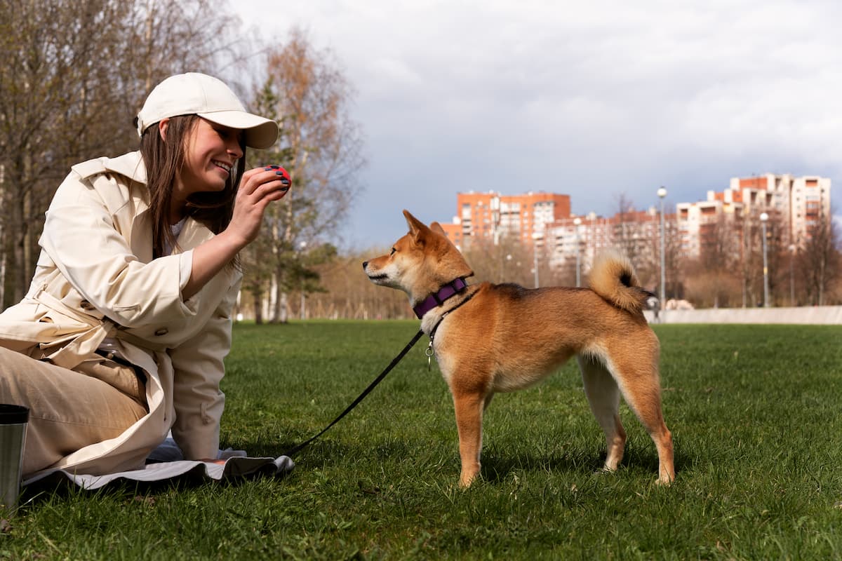 memberikan reward atau pujian akan membuat anjing merasa senang